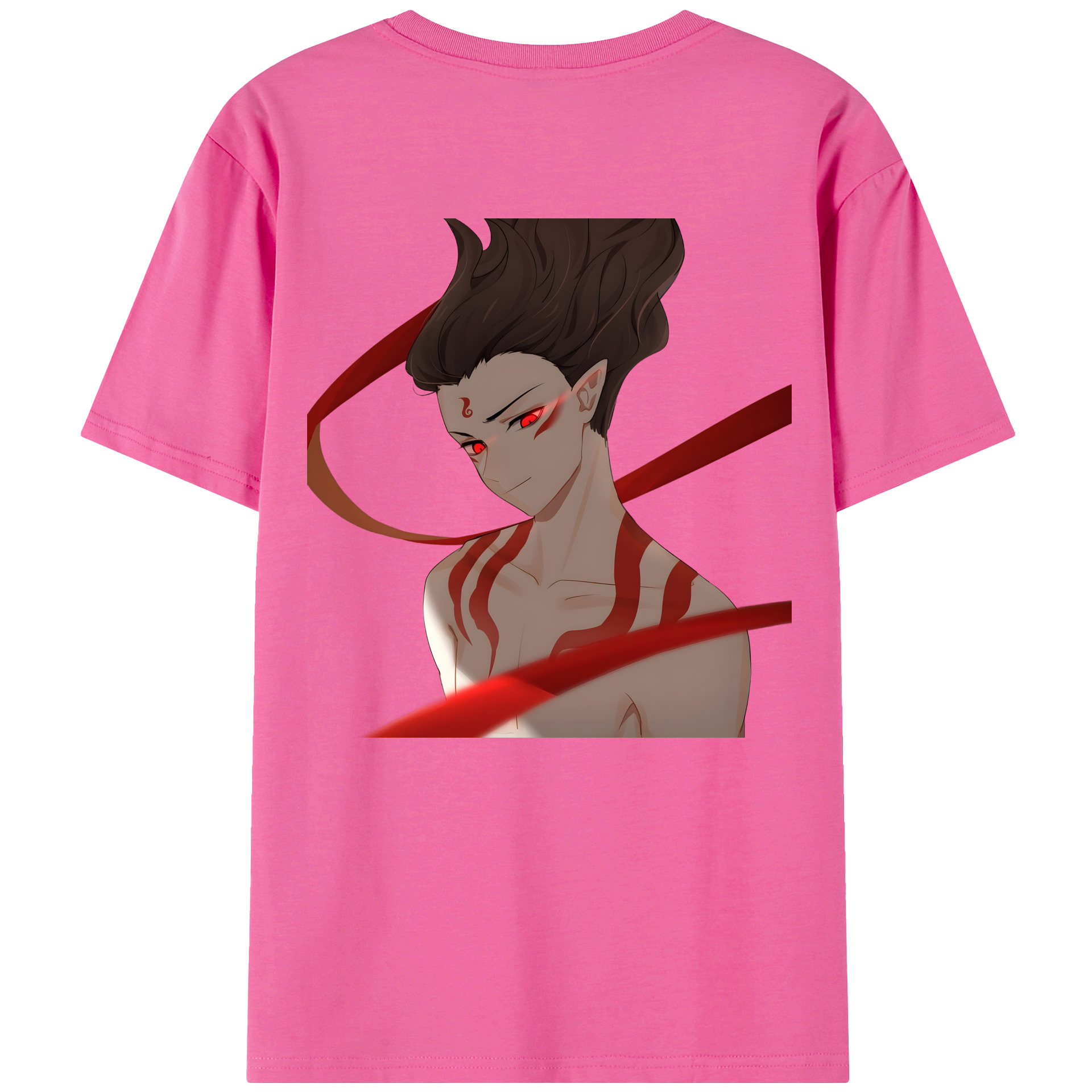 （画像用） Ne Zha 2 ナタ 魔童の大暴れ レディース半袖Tシャツ(バックプリント)